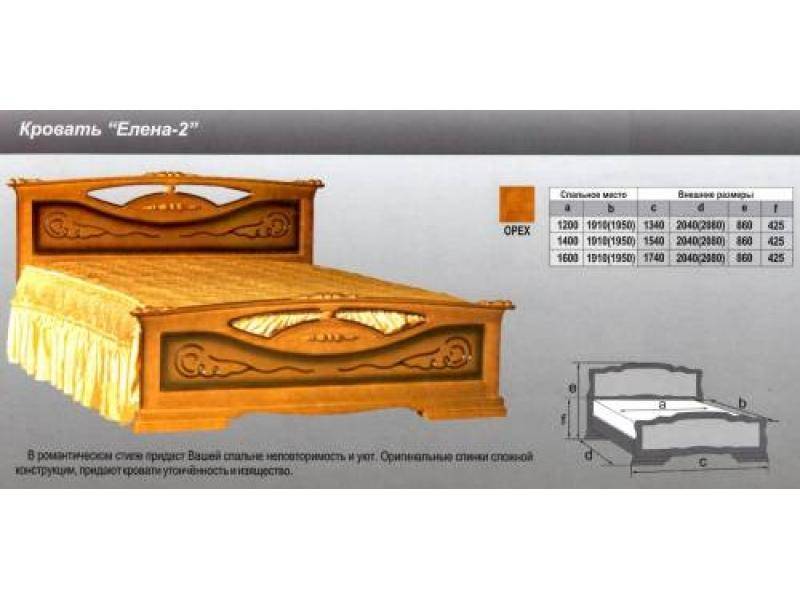 кровать елена 2 в Пскове