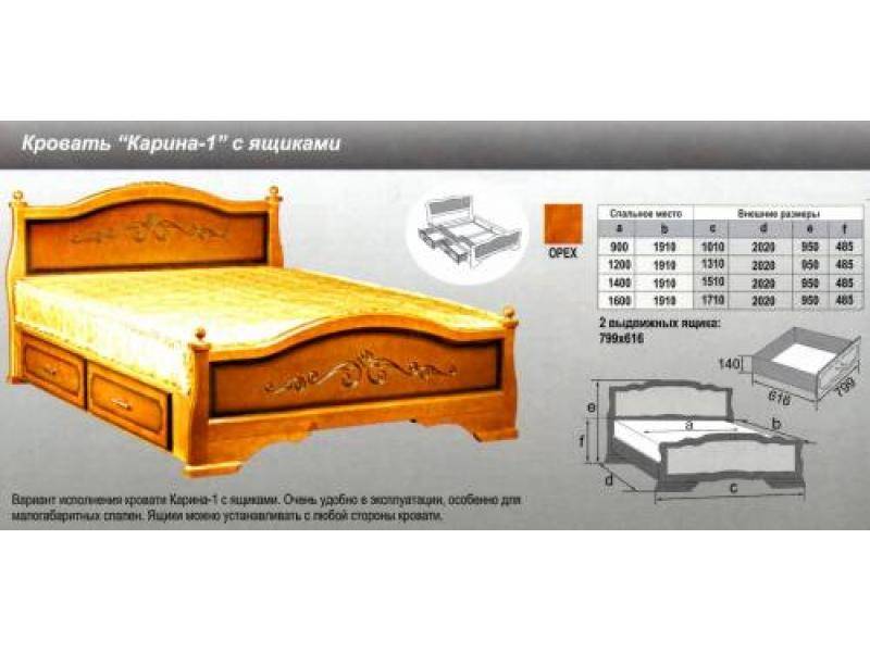 кровать карина 1 в Пскове