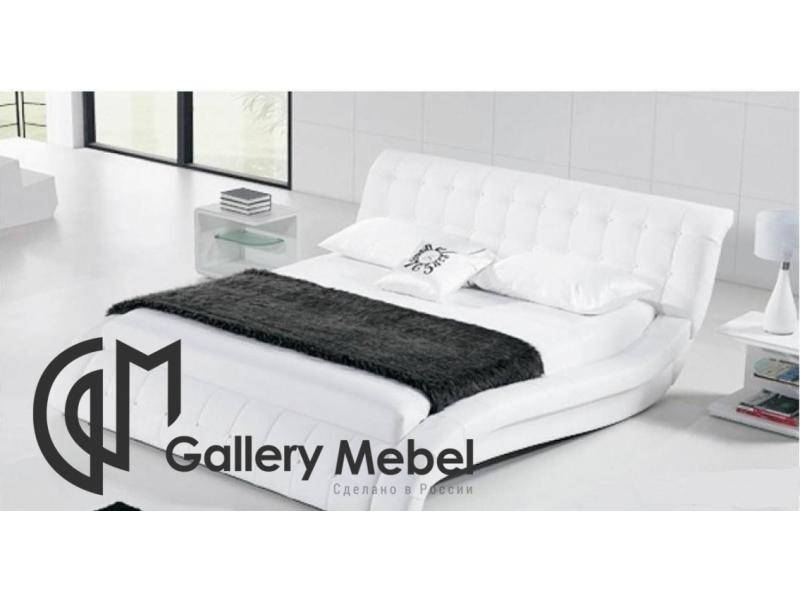 белая кровать letto gm 02 в Пскове