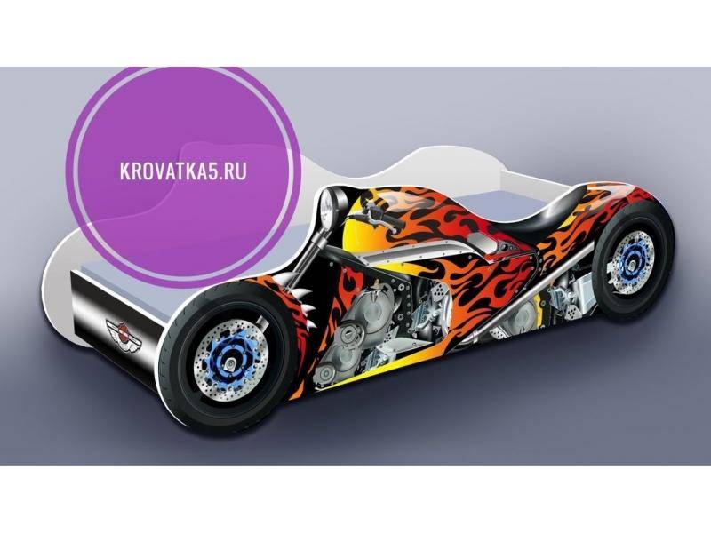 кровать мотоцикл harley davidson в Пскове