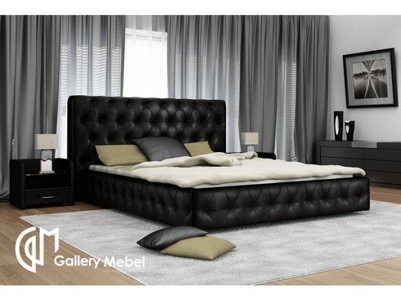 черная кровать letto gm 01 в Пскове