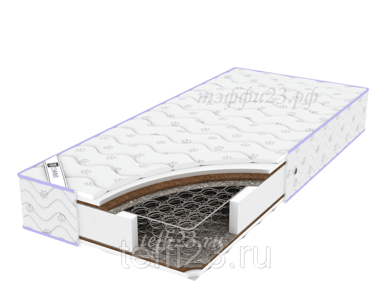 матрас на пружинном блоке боннель кокос сезон в Пскове