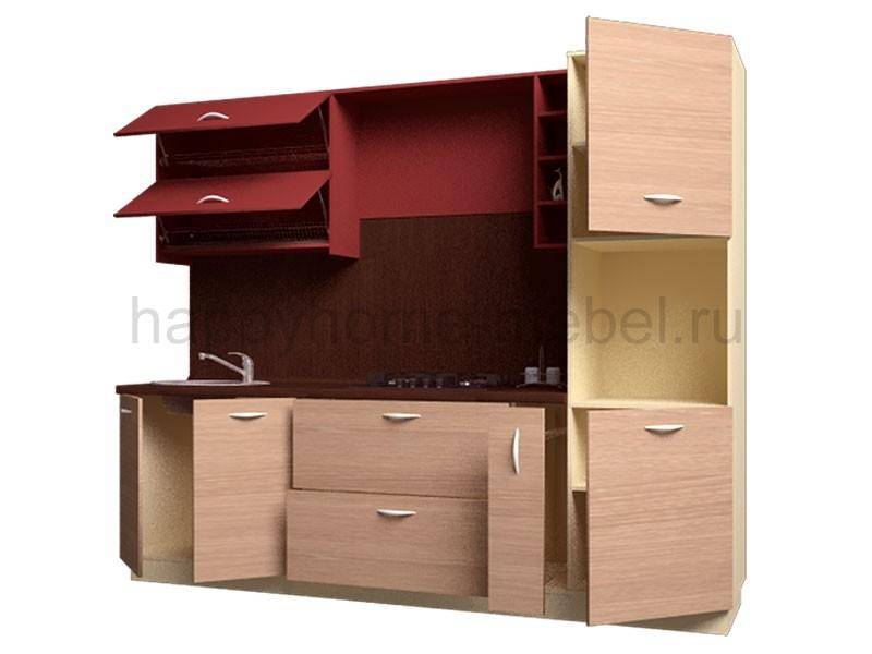 небольшая готовая кухня life wood 3 2600 в Пскове