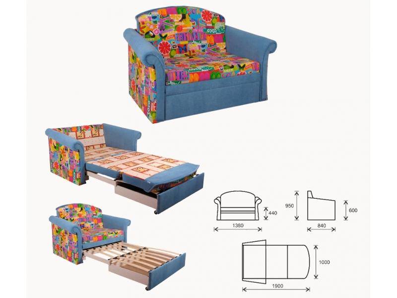 диван детский малютка в Пскове