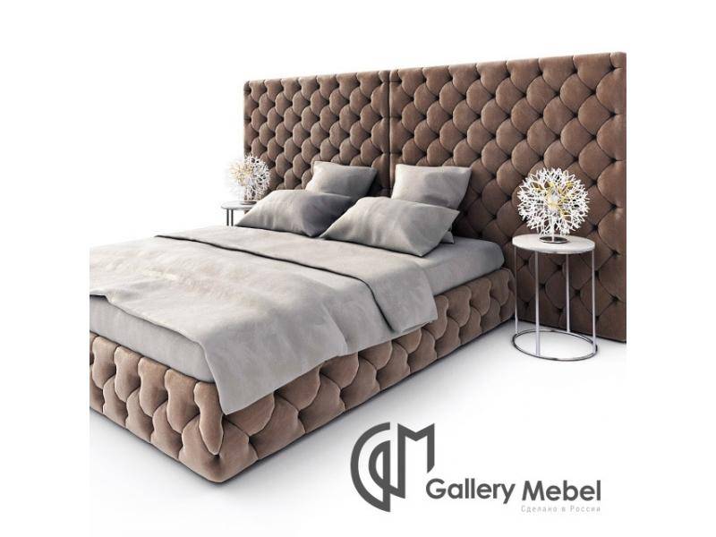 кровать с большим изголовьем letto gm 12 в Пскове