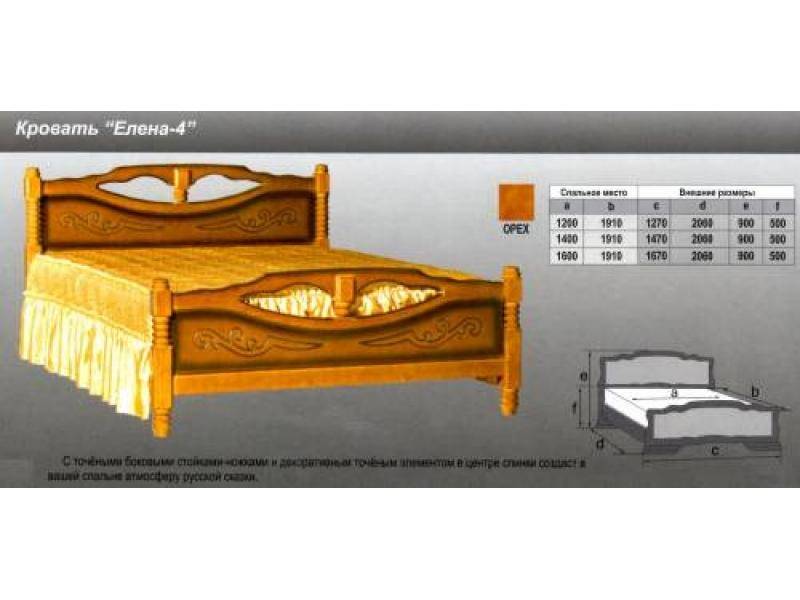 кровать елена 4 в Пскове