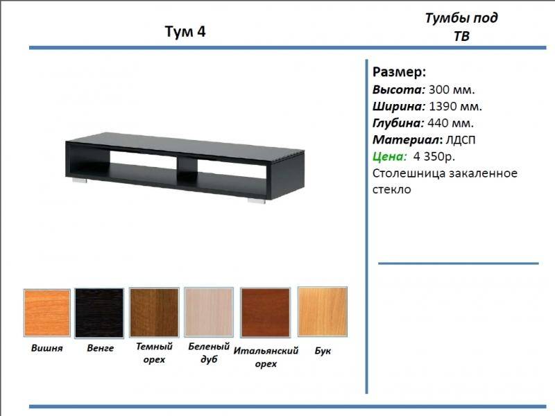 тумба под тв тум 4 в Пскове