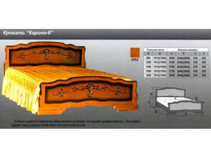 кровать карина 6 в Пскове