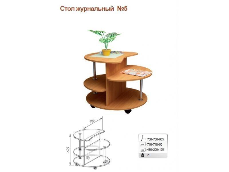 стол журнальный 5 в Пскове