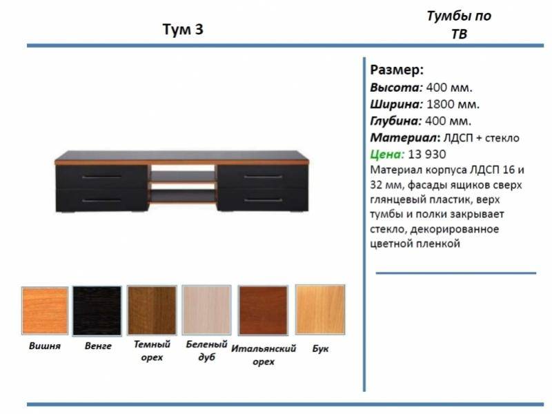 тумба под тв тум 3 в Пскове