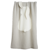 плед розовый зайка малый в Пскове