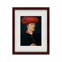 картина: portrait of a man in a turban, second quarter 15th century в Пскове