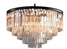 люстра odeon 5 rings черное основание в Пскове