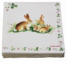 салфетки бумажные кролики comptoir de famille в Пскове
