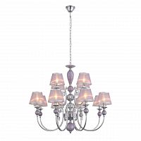 подвесная люстра st luce lilium sl175.103.12 розовая в Пскове