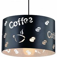 подвесной светильник arte lamp caffetteria a1233sp-1bk в Пскове