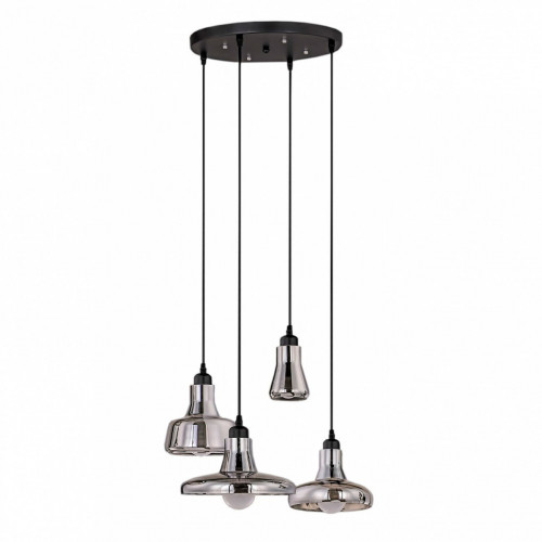 светильник boretto smoke glass round в Пскове