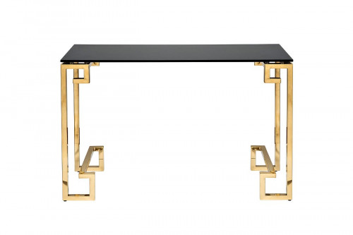 консоль черная с золотом 120x40x78 см в Пскове