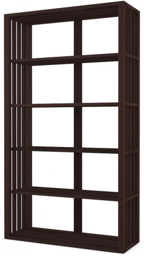 стеллаж открытый dilan black 120х40х212см в Пскове