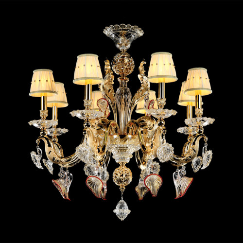 люстра md102729-8a от illuminati золото/янтарная в Пскове