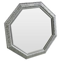 зеркало серебряное восьмиугольное с декором sparkle silver в Пскове