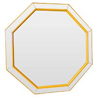 зеркало венецианское восьмиугольное желтое yellow octagon в Пскове