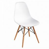 стул деревянный eames pc-015 white в Пскове