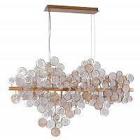 подвесной светильник crystal lux deseo sp12 l1000 gold в Пскове