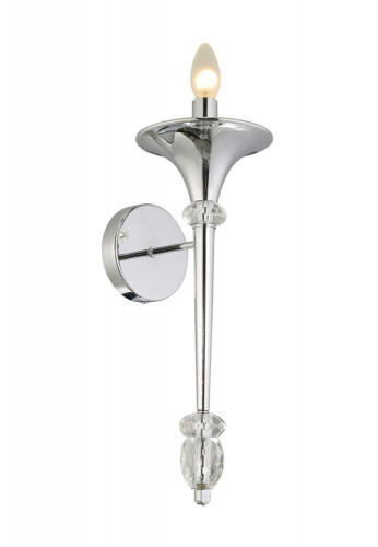 бра crystal lux miracle ap1 chrome в Пскове