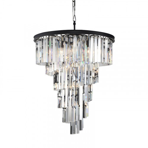 люстра helix clear от delight collection прозрачная/черная в Пскове
