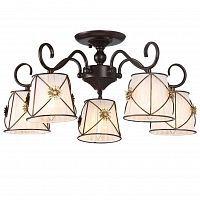 потолочная люстра arte lamp 72 a5495pl-5br в Пскове