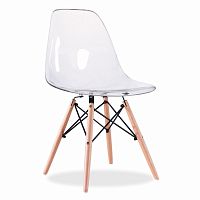 стул деревянный pc-015 прозрачный (eames style) в Пскове