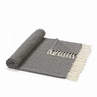 плед chemps 130x170 черный белый от la forma (ex julia grup) в Пскове