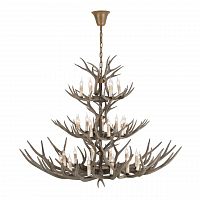 подвесная люстра st luce renna sl154.703.27 коричневая в Пскове