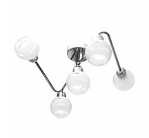 потолочная люстра idlamp agostina 361/5a-whitechrome в Пскове