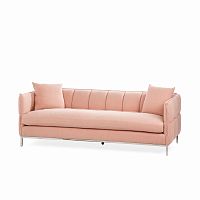 диван casper sofa прямой розовый в Пскове