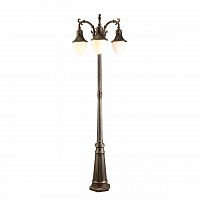садово-парковый светильник arte lamp vienna a1317pa-3bn в Пскове