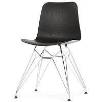 стул eiffel (eames style) черный в Пскове