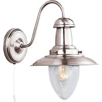 бра arte lamp fisherman a5518ap-1ss в Пскове