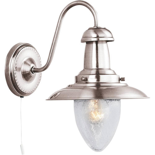 бра arte lamp fisherman a5518ap-1ss в Пскове