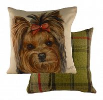 подушка с принтом waggydogs yorkie в Пскове