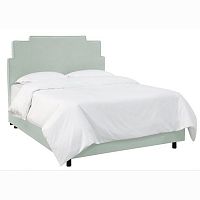 кровать двуспальная 160x200 зеленая paxton bed mint в Пскове