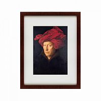 картина: portrait of a man in a chaperon (self-portrait), 1433 в Пскове