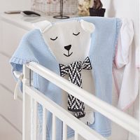 плед голубой мишка большой в Пскове