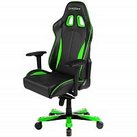 кресло геймерское dxracer king ks57 черно-зеленое в Пскове