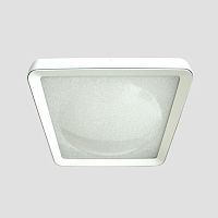 потолочный светодиодный светильник ambrella light orbital crystal sand fs1216 wh/wh 72w+29w d500*500 в Пскове