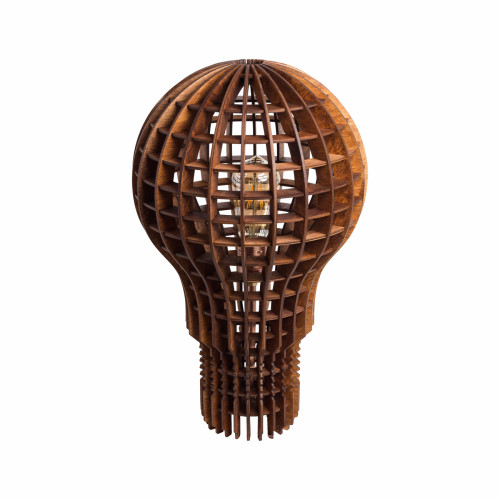 люстра лампочка ильича тёмное дерево тёмно коричневая в Пскове