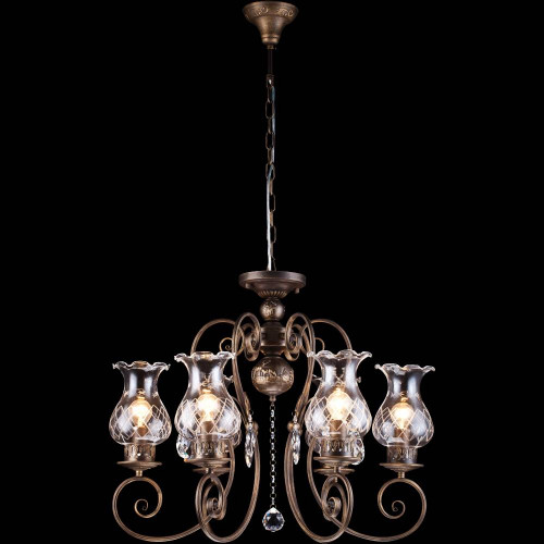 подвесная люстра arte lamp palermo a2053lm-6br в Пскове