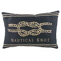 подушка с морским узлом nautical knot denim в Пскове