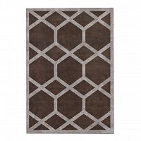 ковер ashton cocoa 150x220 коричневый в Пскове